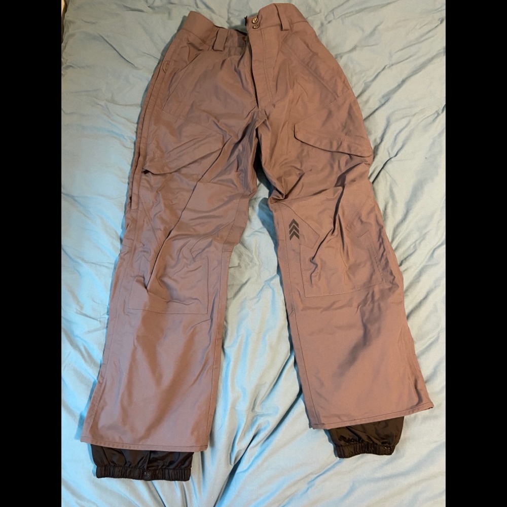 BURTON men’s M Snowboard Pants (Gray)